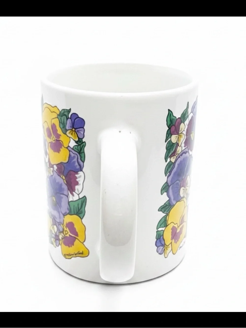 Vintage Suzie’s Zoo “A Pansy for Your Thoughts” Coffee Mug